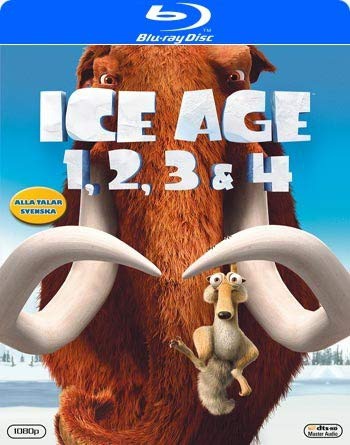 Ice Age 1-4 (Epoka lodowcowa 1-4) [4xBlu-Ray]