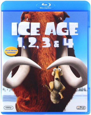 Ice Age 1-4 (Epoka lodowcowa 1-4) [4xBlu-Ray]