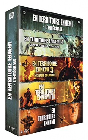 Behind Enemy Lines 1-4 (Za linią wroga 1-4) [BOX] [4DVD]