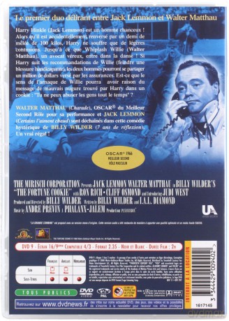 The Fortune Cookie (Szczęście Harry'ego) [DVD]