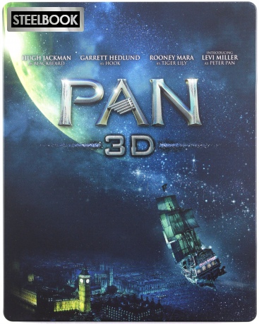 Pan (Piotruś. Wyprawa do Nibylandii) (steelbook) [Blu-Ray 3D]+[Blu-Ray]