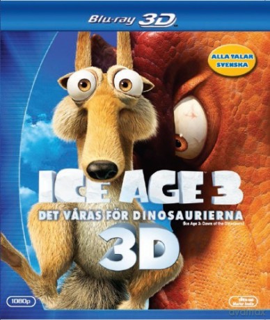 Ice Age: Dawn of the Dinosaurs (Epoka lodowcowa 3: Era dinozaurów) [Blu-Ray 3D]+[Blu-Ray]