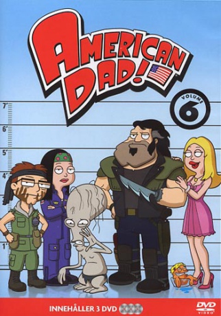 American Dad vol. 6 (Amerykański tata) [3DVD]