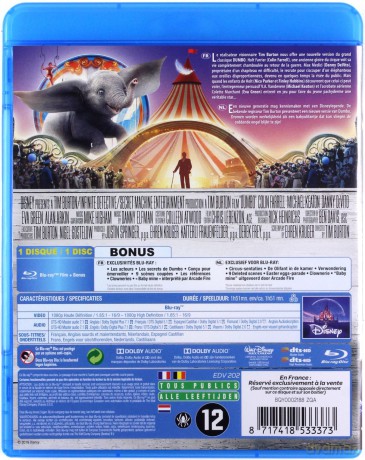 Dumbo [Blu-Ray]