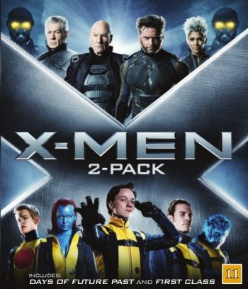 X-Men: Pierwsza klasa / Days of future past [2xBlu-Ray]