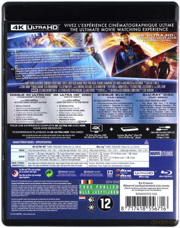 Doctor Strange (Doktor Strange) [Blu-Ray 4K]+[Blu-Ray]
