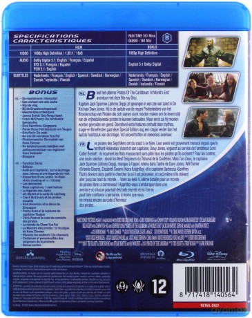 Pirates of the Caribbean: At World's End (Piraci z Karaibów: Na krańcu świata) [2xBlu-Ray]