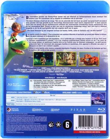The Good Dinosaur (Dobry dinozaur) [Blu-Ray]