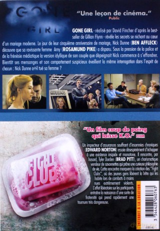 Gone Girl / Fight Club (Zaginiona dziewczyna / Podziemny krąg) [2DVD]