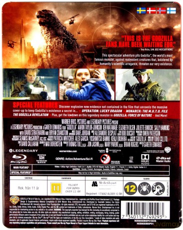 Godzilla (steelbook) [Blu-Ray]