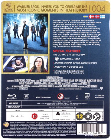 Inception (Incepcja) (steelbook) [2xBlu-Ray]