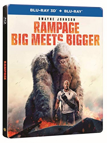 Rampage: Dzika furia (steelbook) [Blu-Ray 3D]+[Blu-Ray]