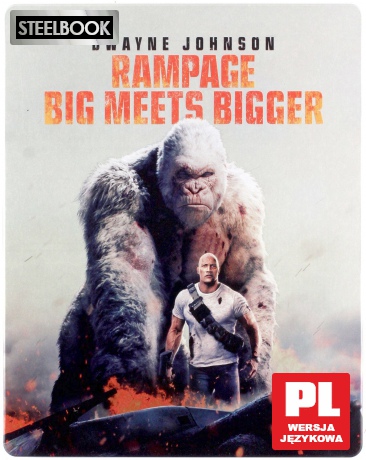 Rampage: Dzika furia (steelbook) [Blu-Ray 3D]+[Blu-Ray]