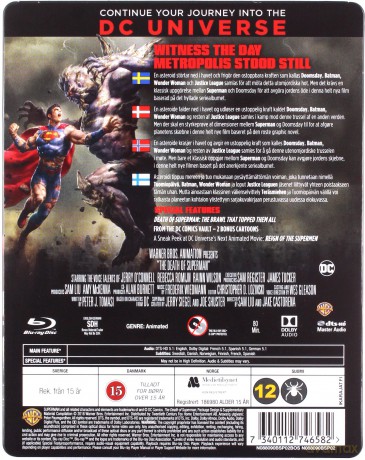 The Death of Superman (steelbook) [Blu-Ray]