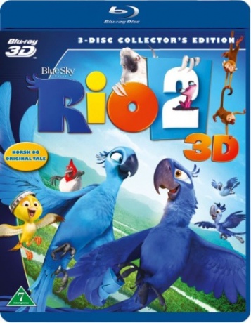 Rio 2 [Blu-Ray 3D]+[Blu-Ray]+[DVD]