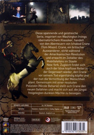 Sleepy Hollow (Jeździec bez głowy) [18DVD]
