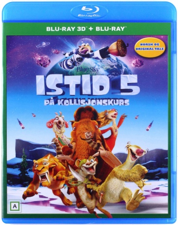 Ice Age: Collision Course (Epoka lodowcowa 5: Mocne uderzenie) [Blu-Ray 3D]+[Blu-Ray]