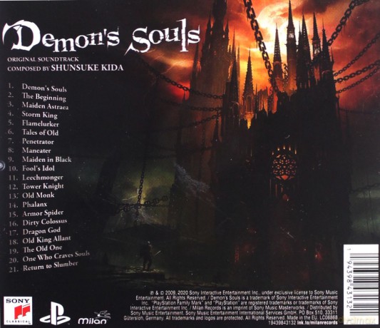 Demon's Souls soundtrack (Shunsuke Kida) [CD]