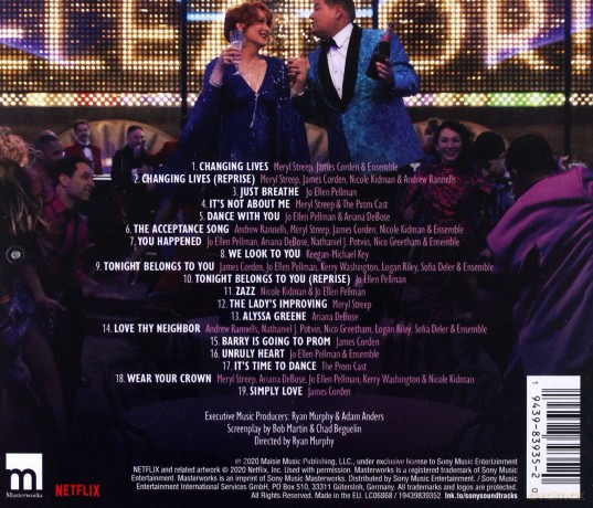 The Prom soundtrack (Bal) [CD]