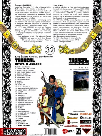 Thorgal Tom 32: Bitwa o Asgard (miękka) - Rosiński - Sente [KSIĄŻKA]