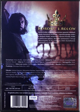 Korona królów sezon 2 odc. 164-190 [4DVD]