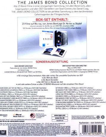 The James Bond Collection [BOX] [24xBlu-Ray]
