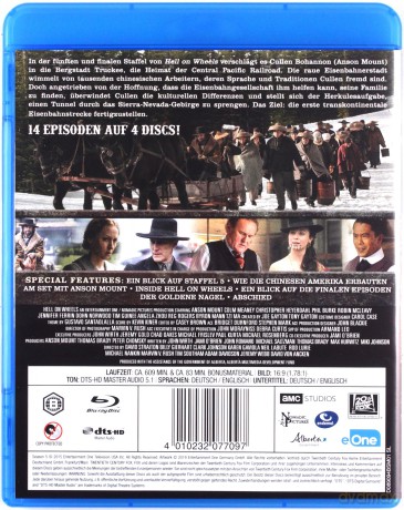 Hell on Wheels: Season 5 (Witaj w piekle) [Blu-Ray]