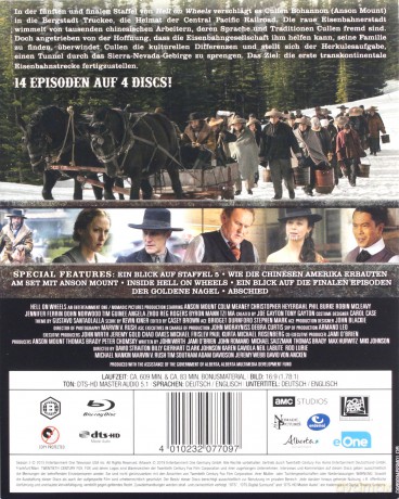Hell on Wheels: Season 5 (Witaj w piekle) [Blu-Ray]
