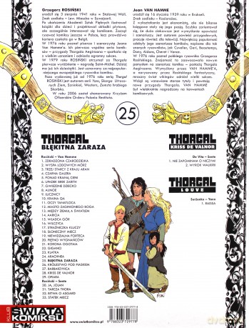 Thorgal Tom 25: Błękitna Zaraza (twarda) - Rosiński - Van Hamme [KSIĄŻKA]
