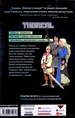 Thorgal: Dziecko z Gwiazd - Amelie Sarn [KSIĄŻKA]