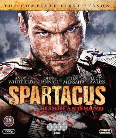 Spartacus: Blood and Sand Season 1 (Spartakus: Krew i piach) [4xBlu-Ray]
