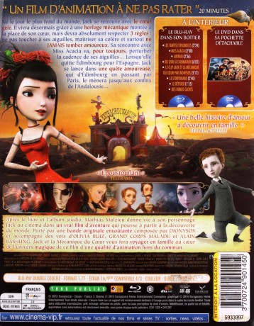 Jack and the Cuckoo-Clock Heart (Jack i mechanika serca) [Blu-Ray]