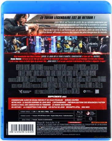 John Wick: Chapter 2 [Blu-Ray]