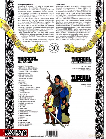 Thorgal Tom 30: Ja Jolan (twarda) - Rosiński - Sente [KSIĄŻKA]