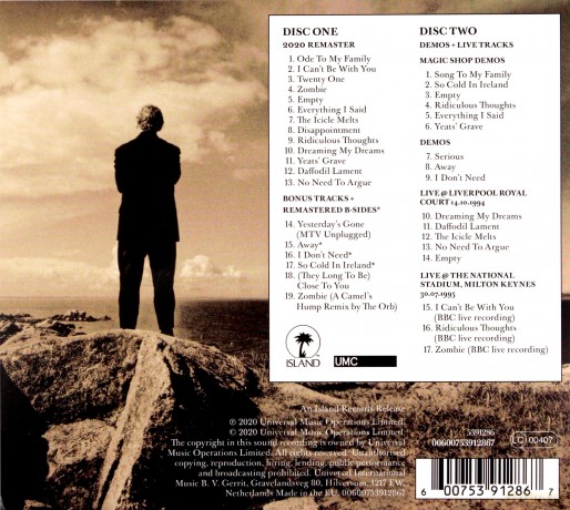 The Cranberries: No Need To Argue (Expanded Edition) (25th Anniversary) [2CD]