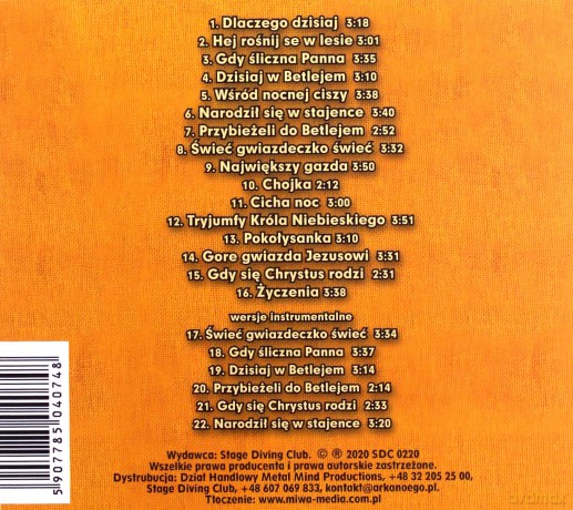 Arka Noego: Kolędy (digipack) [CD]
