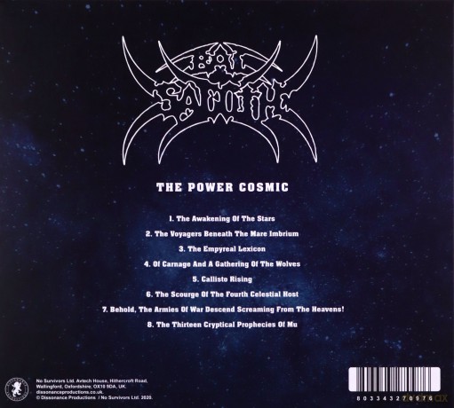 Bal Sagoth: The Power Cosmic (digipack) [CD]