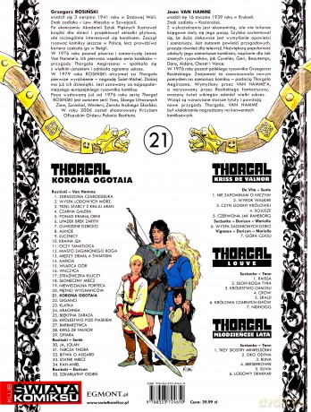 Thorgal Tom 21: Korona Ogotaia (twarda) - Rosiński - Van Hamme [KSIĄŻKA]
