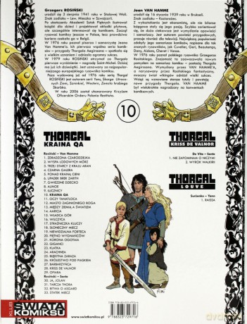 Thorgal Tom 10: Kraina Qa (twarda) - Rosiński - Van Hamme [KSIĄŻKA]