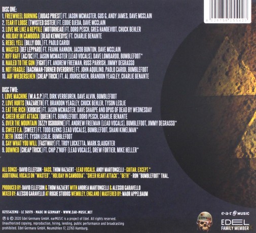 Ellefson: No Cover (digipack) [2CD]