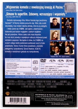 Simone [DVD]