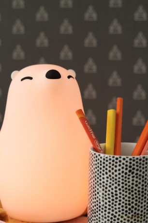 Lampka LED PUFI duży Miś polarny