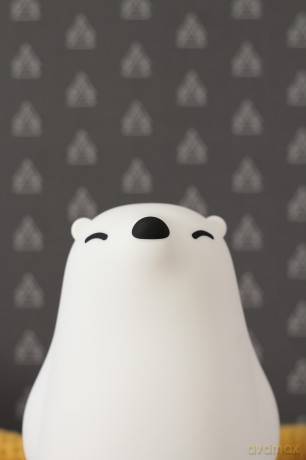 Lampka LED PUFI duży Miś polarny