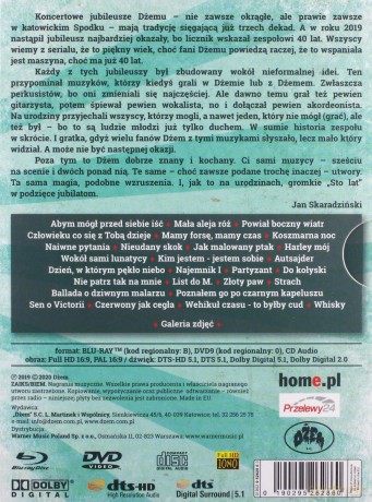 Dżem: 40 Urodziny [Blu-Ray]+[2DVD]+[3CD]