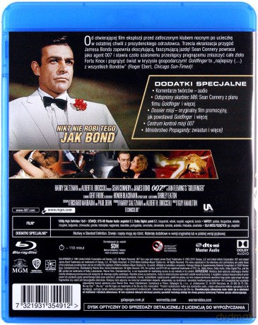 007 James Bond Goldfinger [Blu-Ray]
