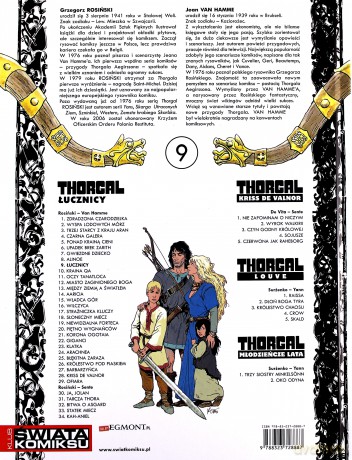 Thorgal Tom 9: Łucznicy (twarda) - Rosiński - Van Hamme [KSIĄŻKA]