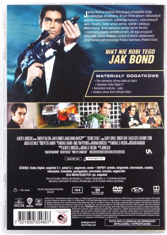 007 James Bond Licencja Na Zabijanie [DVD]