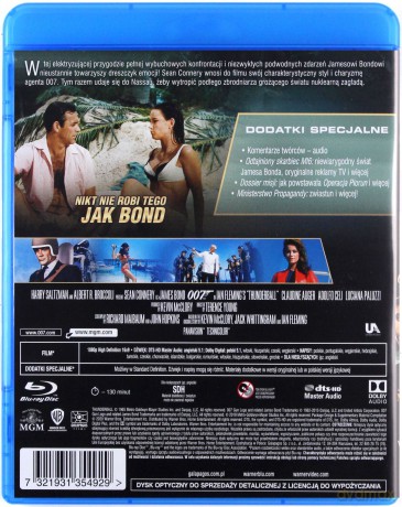 007 James Bond Operacja Piorun [Blu-Ray]