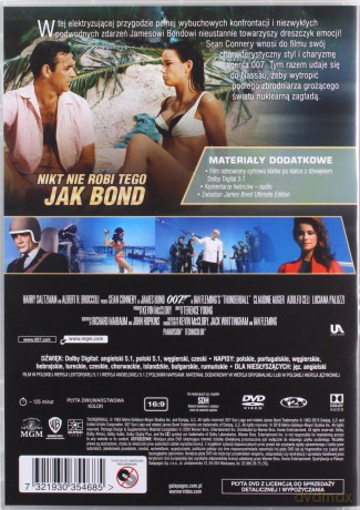 007 James Bond Operacja Piorun [DVD]