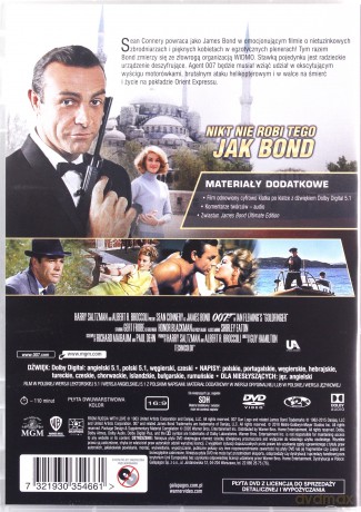 007 James Bond Pozdrowienia z Rosji [DVD]